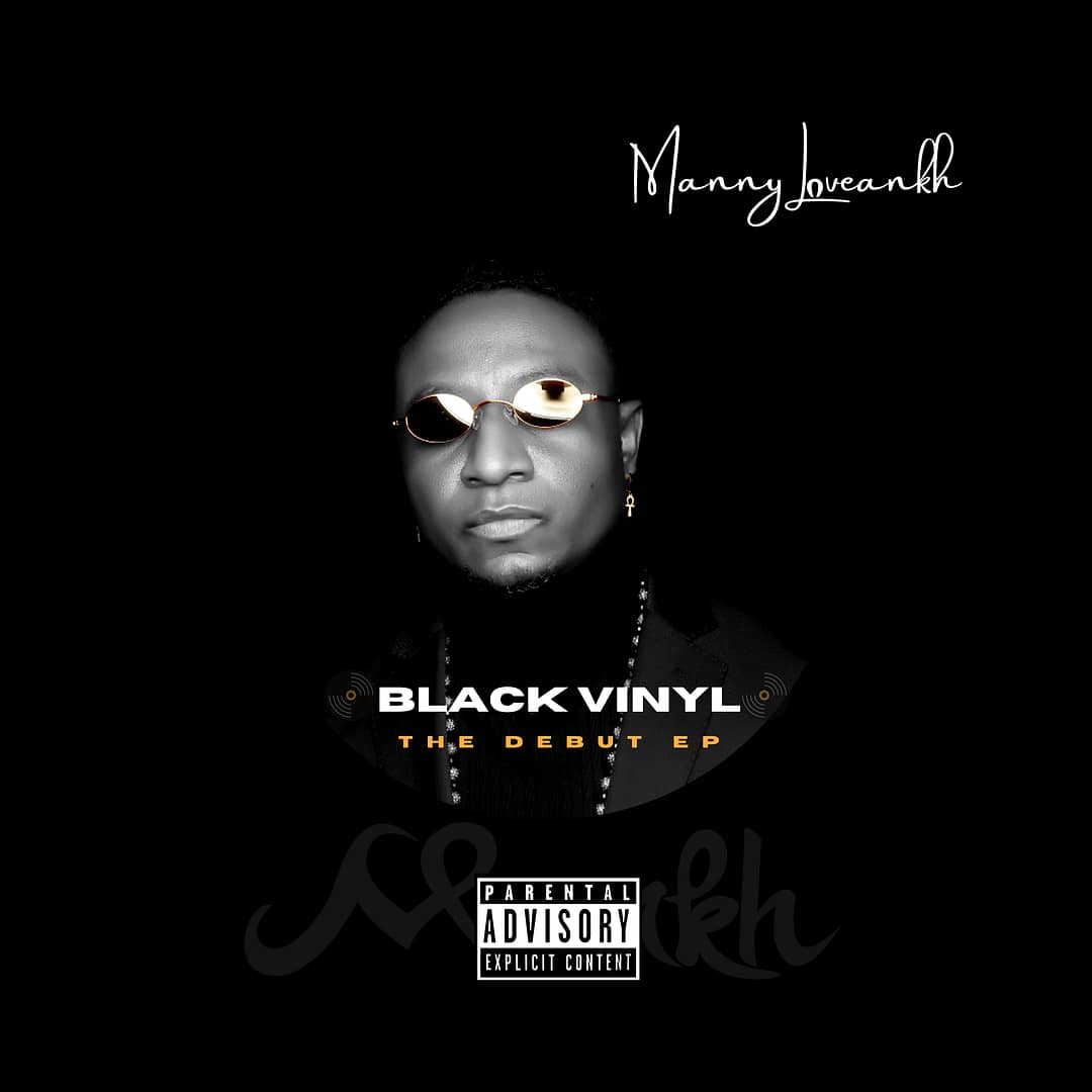 Black Vinyl CD Cover